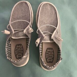 Hey Dude Gray shoes